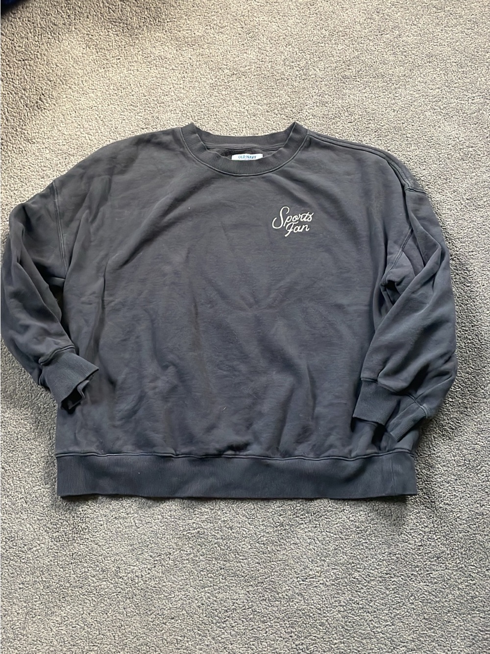 Old Navy Sports Fan Crewneck Sweatshirt